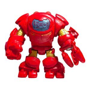 Marvel Super Hero Squad Iron Man Hulkbuster Armor Imaginext - Spinning Action